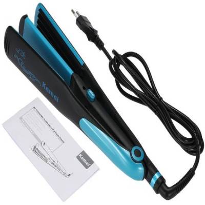 KEMEI KM-2209 2 in 1 Creative Hair Straightener Curling Iron